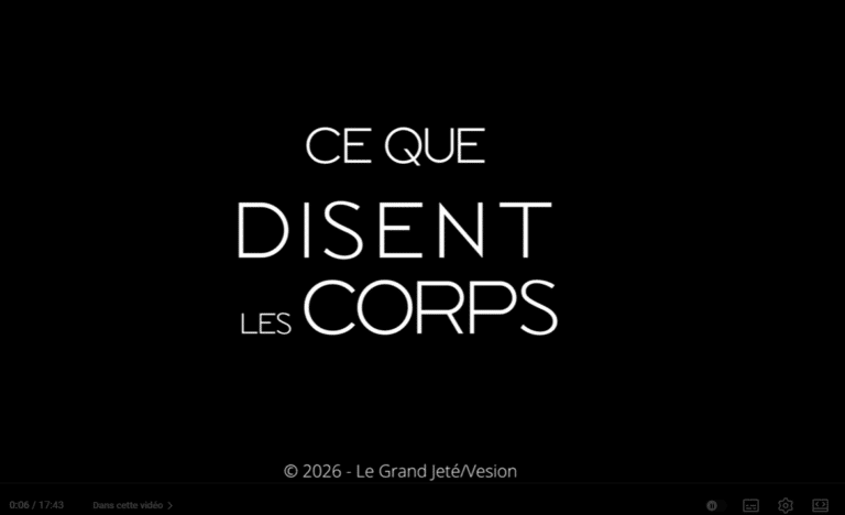 ce que disent les corps